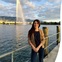 I am French and Canadian based near Geneva. 